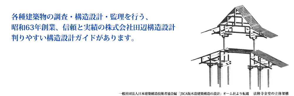 株式会社田辺構造設計 | 社団法人日本建築構造技術者協会会員一級建築